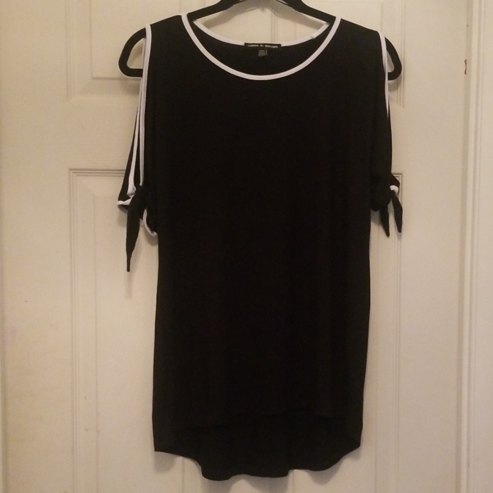 Cold shoulder blouse